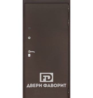 дверь металлическая с терморазрывом, с двух сторон окрашена цинкогрунтом