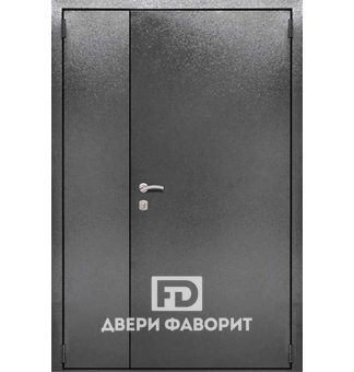 антивандальная двустворчатая дверь в тамбур